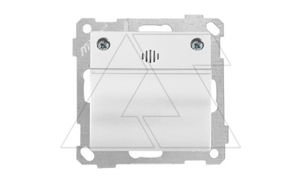 21 - Выключатель с ключом-карточкой без выдержки времени, белый