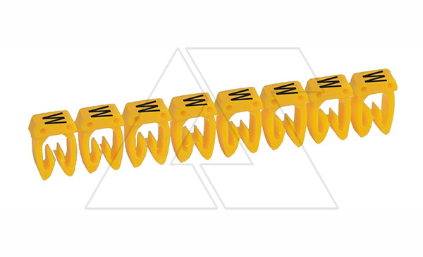Маркер CAB3 d=1.5-2.5mm - "W" (упак.300 шт)