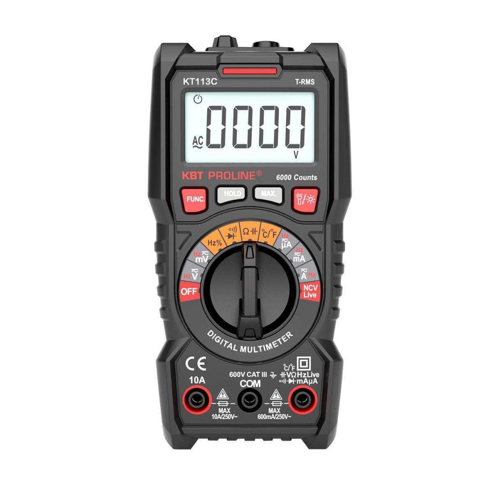 Мультиметр цифровой c True RMS KT 113С (КВТ)