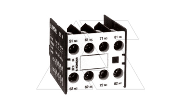 Блок-контакт вспом. BP2N 11, 6A(230VAC), 1NO+1NC, фронт. монтаж, для CNN 80_150