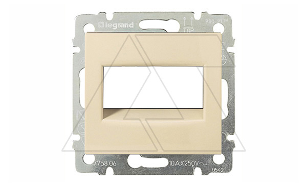 Valena - Кнопка с подсветкой и держателем этикетки, сл.кость