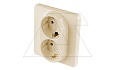 Inspiria - Розетка 2x2P+E нем. стд. (сл.кость) от интернет-магазина amperkin.by
