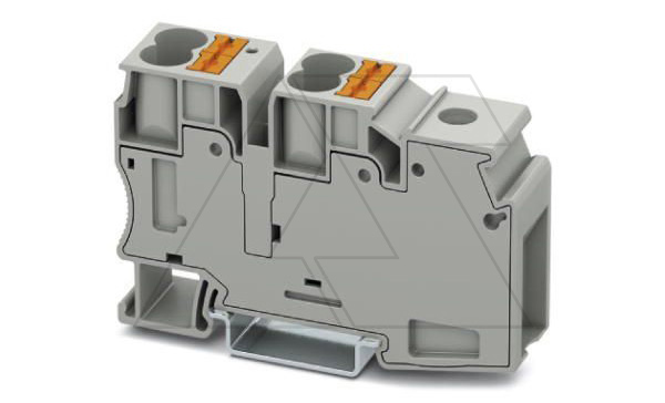 Клемма потенциальная PTU 35/4X10 /19,4mm, гибридная, 1 присоед. x35mm2, 4 присоед. x10mm2, 101A, 1000V, серая