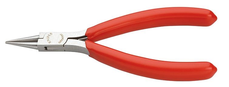 Круглогубцы захватные для электроники, L-115 мм, обливные рукоятки (KNIPEX)