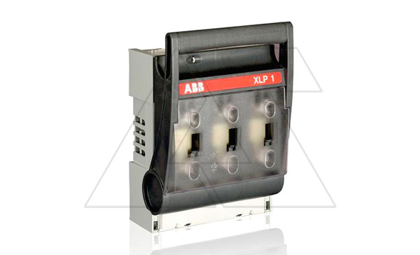 Разъединитель откидной XLP1-6M10 под предохранители до 250А гориз., размер 1, 3P, болты M10
