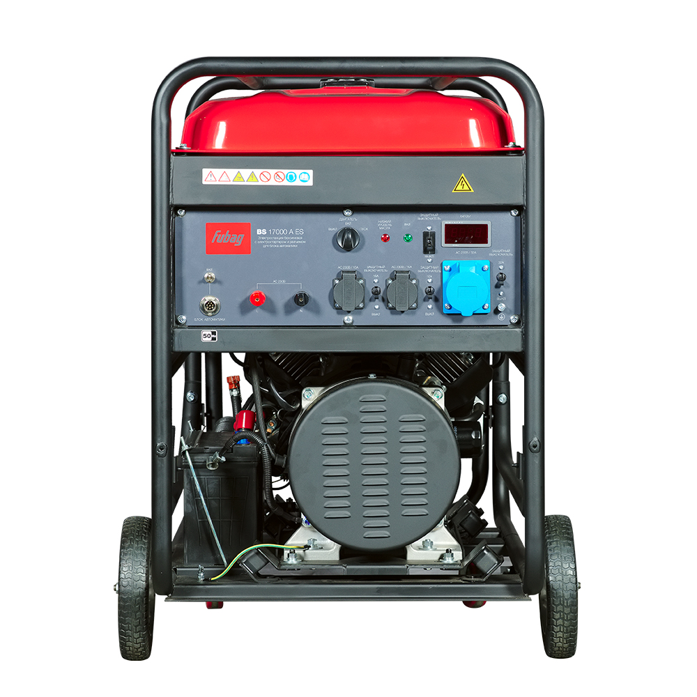 Генератор бензиновый FUBAG BS 17000 A ES с электростартером и коннектором автоматики от интернет-магазина amperkin.by