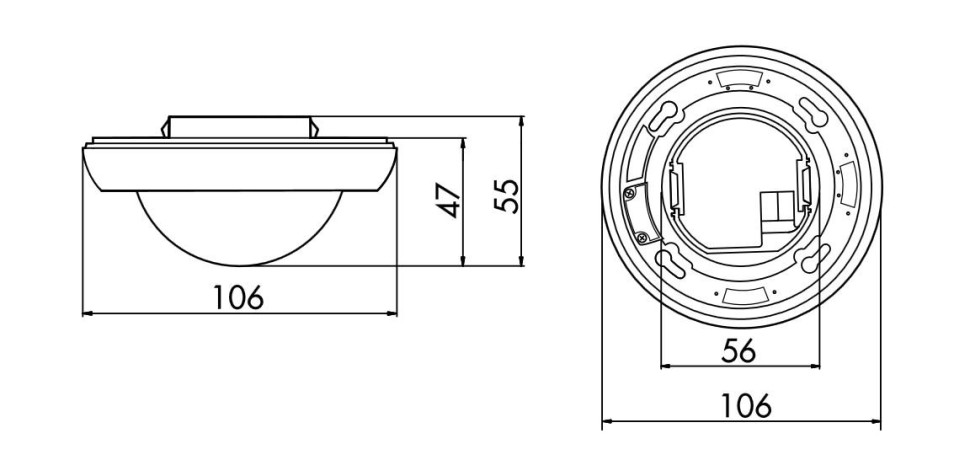 Датчик присутствия B.E.G. PD4N-KNX-DX-FM от интернет-магазина amperkin.by