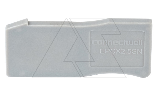 Крышка концевая EPCX2.5SN /2,5mm, для клемм CX2.5SN, серая
