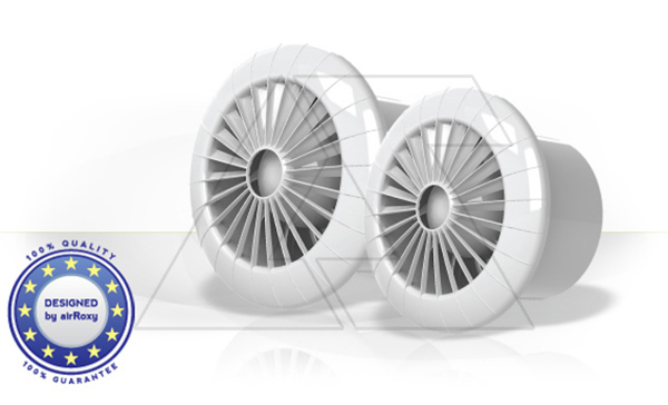 Вентилятор aRid BB S, Ø100мм, без управления, вал на подшипниках, 230В, 15Вт, 104м³/ч