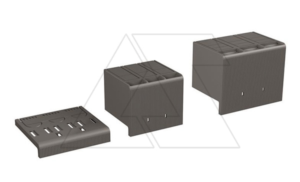 Крышки силовых выводов HTC для XT2, 3P изолирующие высокие 50mm к-т 2шт.