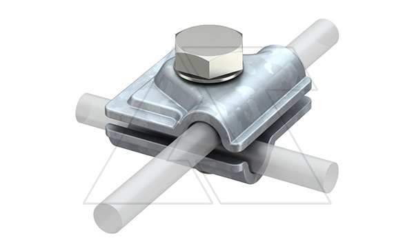 Клемма 249 B ST Vario, универсальная, для соединения проводника Ø8-10мм в различных плоскостях, гор. оцинк.