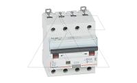 Дифф. авт. выключатель Legrand DX3, электромеханический, 4P, 40А, хар-ка C, 6кА, 30mA, тип AC, 7М