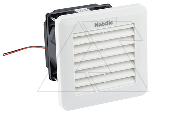 Вентилятор с фильтром SFF сдвижной 4,8Вт, 30м3/ч, 24VDC, габариты 106x106x75мм, вырез 92x92мм, IP54, RAL7035