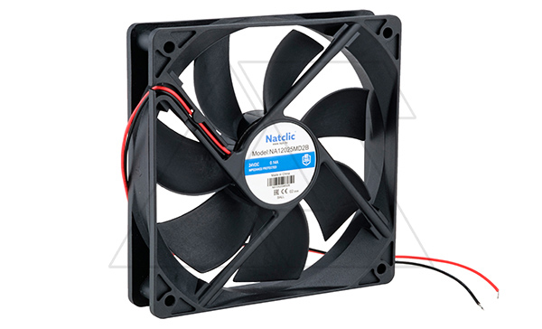 Вентилятор осевой NA, 120x120x25мм, 24VDC, 140,4м3/ч, 3,36Вт, 2500об/мин, 39дБА, подшипник качения