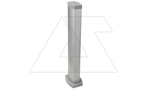 Мини-колонна 0,68m, 2 секции, корпус и крышка из алюминия, цвет алюминий