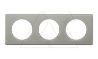 Celiane - Рамка 3 поста серый глянец