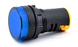 Светосигнальная арматура SEL 230VDC, 22mm, IP65, синяя от интернет-магазина amperkin.by