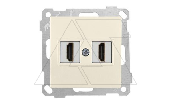 21 - Розетка 2xHDMI, сл.кость