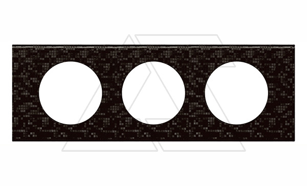 Celiane - Рамка 3 поста кожа блэк пиксел