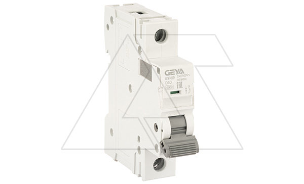 Авт. выключатель GYM9-1P-40D, 1P, 40A, хар-ка D, 6kA, 1M