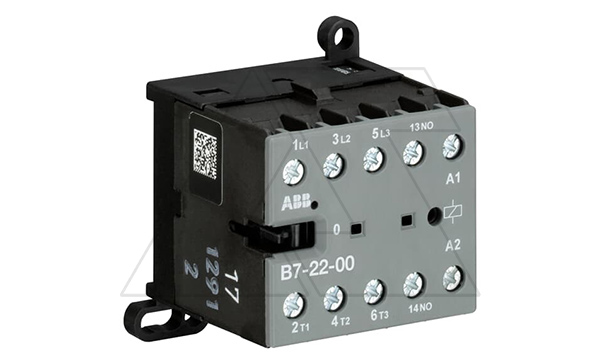 Мини-контактор B7-22-00-01 24VAC, 2NO+2NC 20A, без всп.контакт