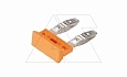 Перемычка гребневая ST01CC, 2P, оранжевый, для цоколя SRU*-S(ST), SKC*-S(ST), SRC*-ST от интернет-магазина amperkin.by