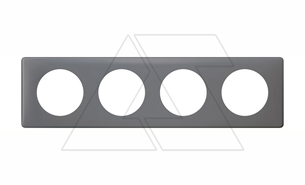 Celiane - Рамка 4 поста фиолетовая перкаль