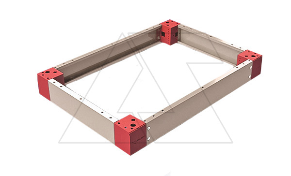 Уголки универсальные цоколя высотой 200мм, RAL7012, 4шт.