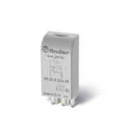 Модуль индикации и защиты 99.01.0.230.98, зеленый светодиод + варистор, 110…240VAC/DC