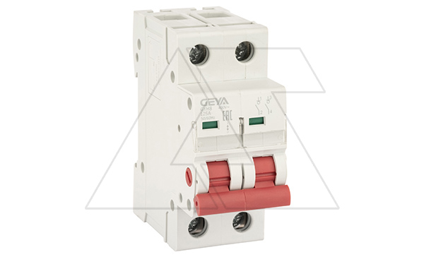 Выключатель нагрузки GYH8-2P-125, 2P, 125A, 2M