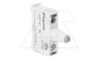 Osmoz - Блок белого индикатора LED, 12…24VAC/DC, для корпусов, винтовые зажимы