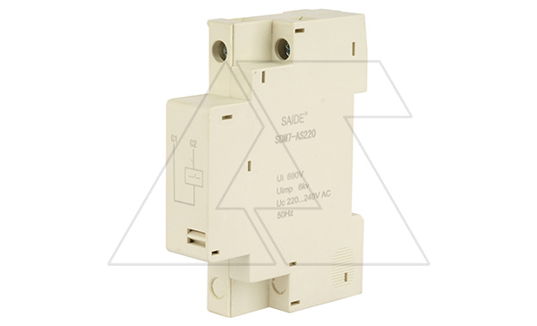 Расцепитель незав. SDM7-AS220, 220_240VAC, боковой монтаж справа, для SDM7-32