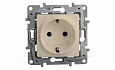 Etika - Розетка 2P+E нем. стд. (сл.кость) от интернет-магазина amperkin.by