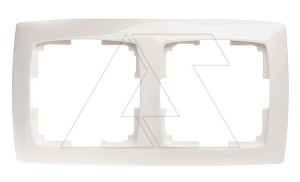 Suno - Рамка 2 поста гориз. (белая)