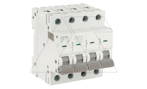 Авт. выключатель GYM9-4P-63C, 4P, 63A, хар-ка C, 6kA, 4M