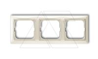 Basic 55 - Рамка на 3 поста (шале-белый)