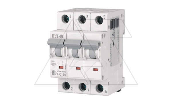 Авт. выключатель HL-C16/3, 3P, 16A, хар-ка C, 4.5kA, 3M