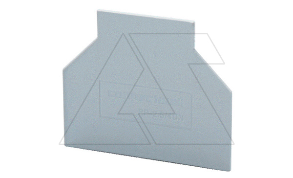 Разделительная пластина PPCY2.5/10 /2mm, для винтовых клемм CY2.5/4/6/10,CYG2.5/4/6/10, серая