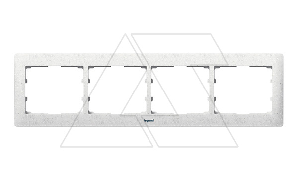 Galea Life - Рамка на 4 поста горизонтальная, CORIAN Everest