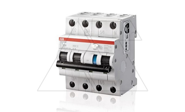 Дифф. авт. выключатель DS203NC C25 AC30, 3P+N C 25A 30mA Icu=10kA 4M