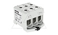 Клемма Morek OTL95-3 серая, 3xAl/Cu 6_95mm², 245(CU)/220(AL)A на клемму, 1000V, винтовые зажимы от интернет-магазина amperkin.by