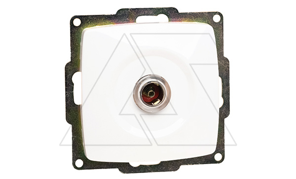 Suno - Розетка TV 14dB проходная (белая)