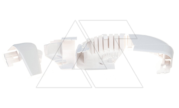 DLP - Угол внешний, регулируемый 60...120° для кабель-канала 50х105