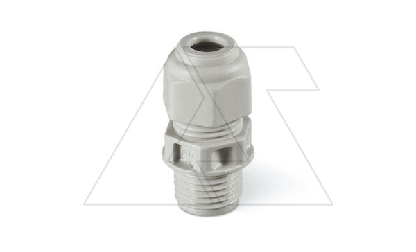Ввод кабельный M20x1.5 без гайки без мембраны, диаметр кабеля 7_12mm, GW 750°C, UV-resistant, IP66, серый RAL7035