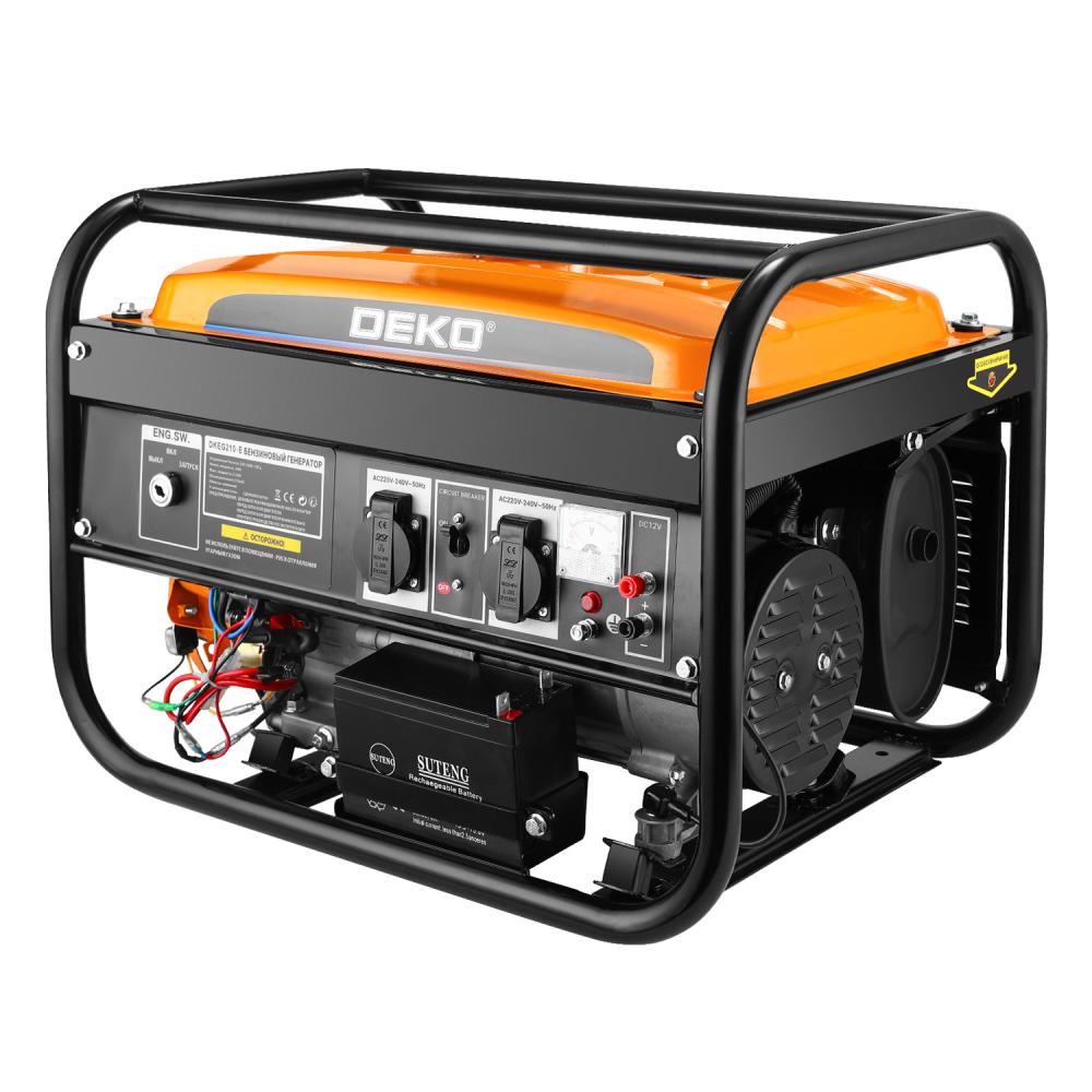 Генератор бензиновый DEKO DKEG210-E с электростартером от интернет-магазина amperkin.by