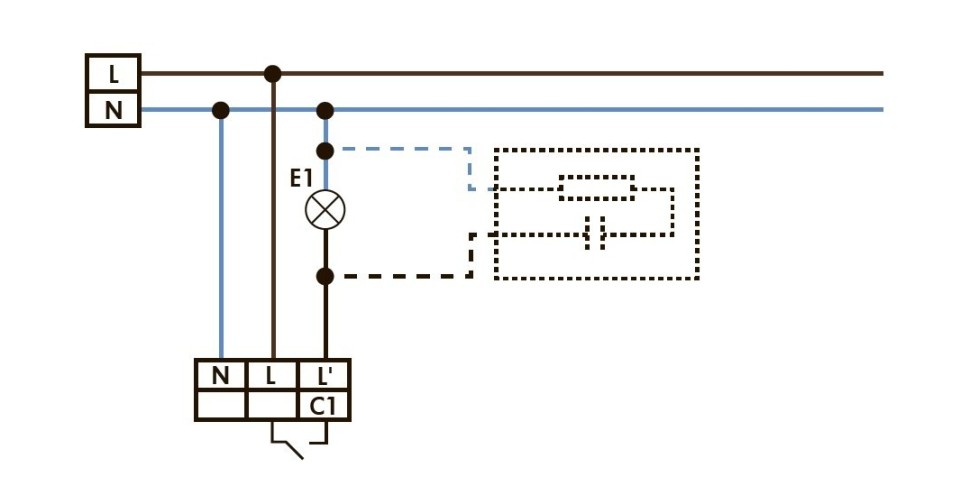 Подавитель индуктивных нагрузок B.E.G. Мини-RC-компенсатор