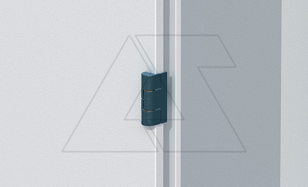 Петли дверные 180° для дверей ENUX высотой 1800-2000мм, 4шт., RAL 5020