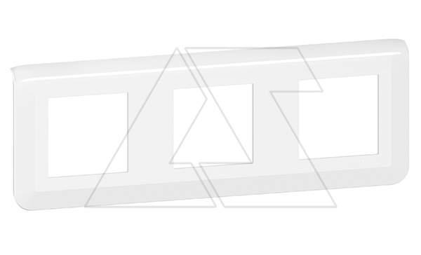 Mosaic - Рамка 3х2М, горизонтальная, белый (суппорт 80253 или 3х80251)