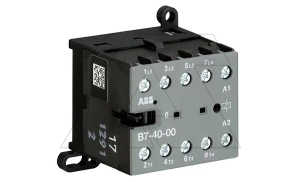 Мини-контактор B7-40-00-80 220...240VAC, 4NO 20A(12A-AC3 5.5kW), без всп.контакт