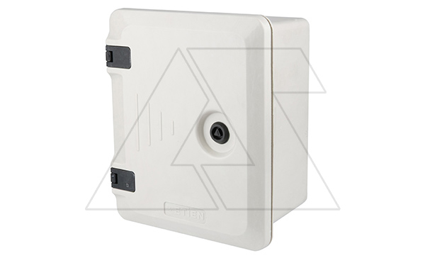 Щит навесной 300x250x170мм (ВxШxГ) из композитного (SMC) материала с монт. панелью 240x175мм, IP65